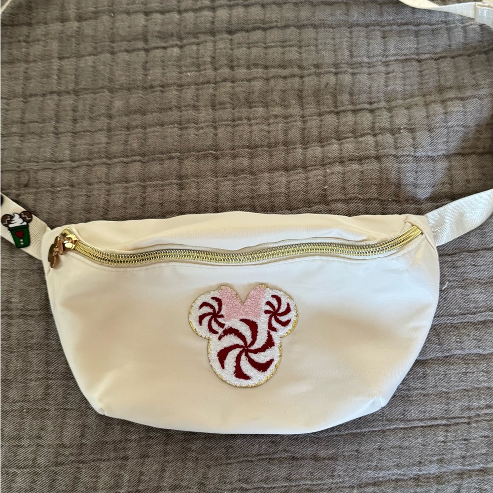 Disney Christmas Peppermint Holiday Fanny Pack